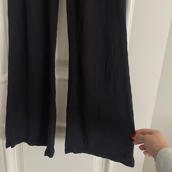 Sunday Best XS Thin Black Flare Pants - Picture 2 of 4